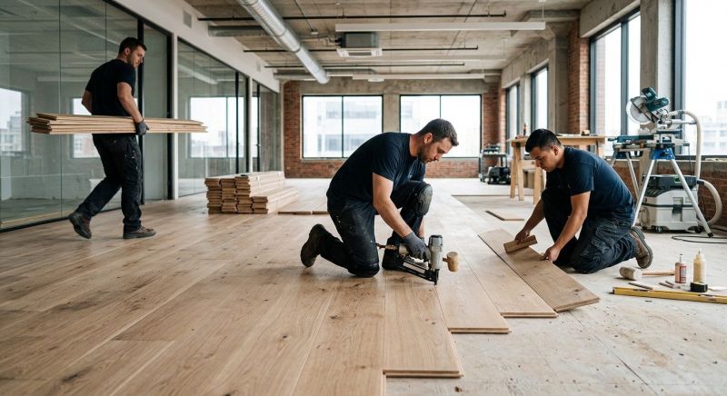 Commercial Hardwood Service in Lynn, MA