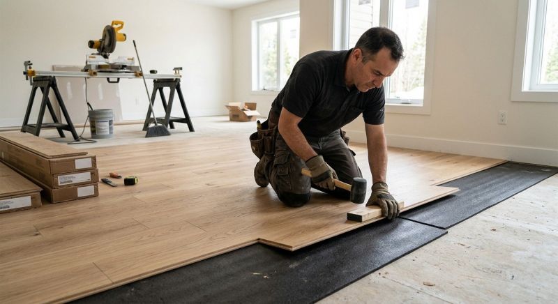 Engineered Wood Installation in Norwood, MA