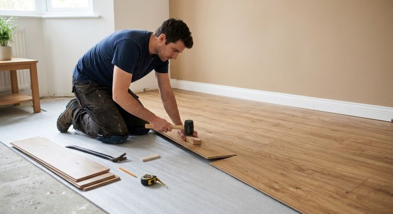 Laminate Floor Installation in Hopkinton, MA