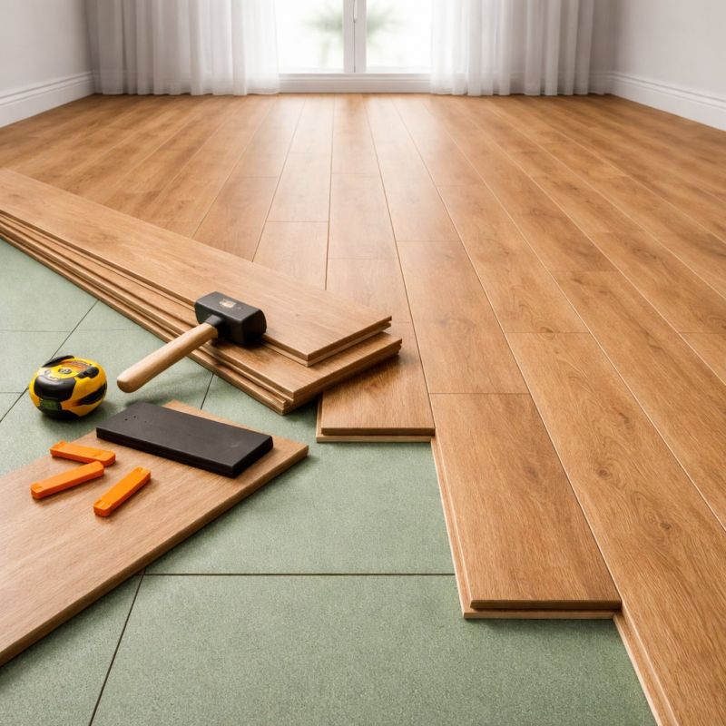 Laminate Floor Remodeling in Norwood, MA