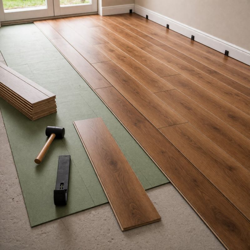 Laminate Floor Replacement in Abington, MA