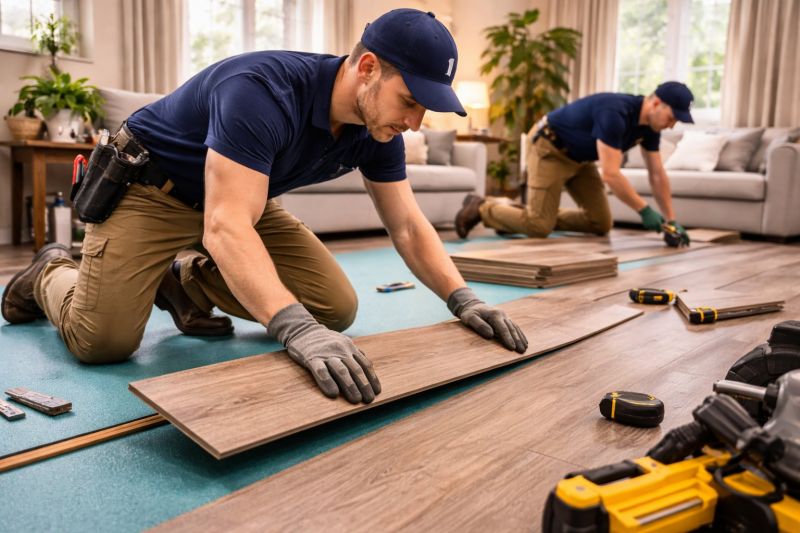 Laminate Floor Replacement in Blackstone, MA