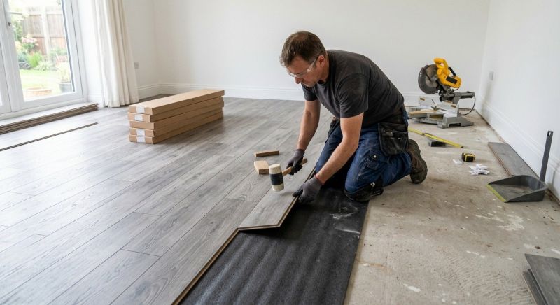 Laminate Floor Replacement in Hanover, MA