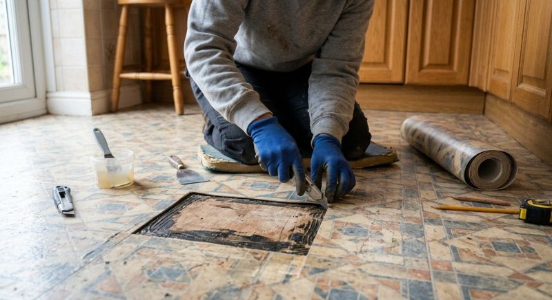 Linoleum Floor Installation in Acton, MA