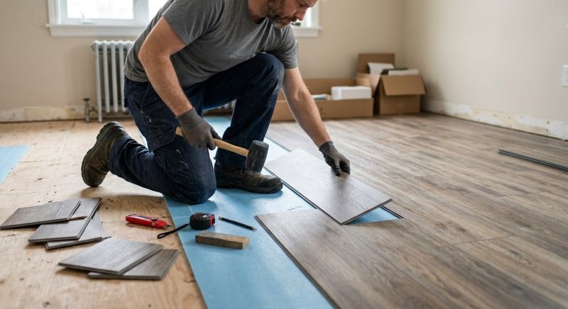Linoleum Floor Installation in Braintree, MA
