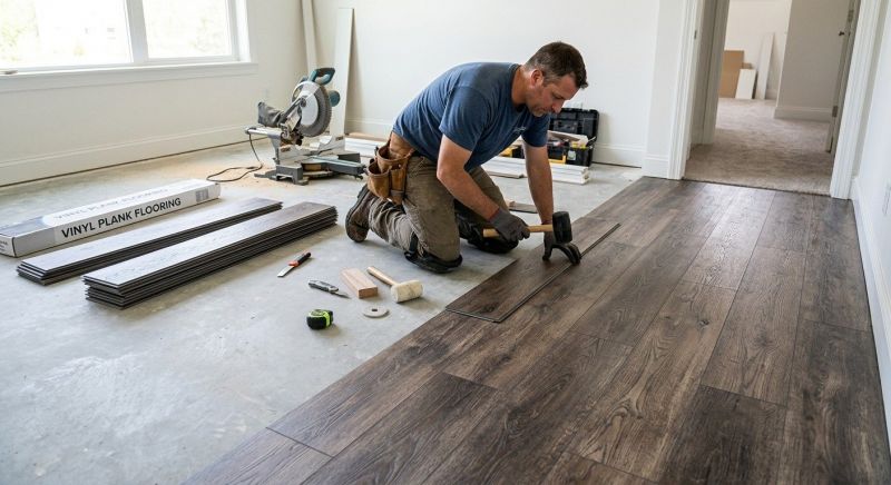 Linoleum Floor Installation in Everett, MA