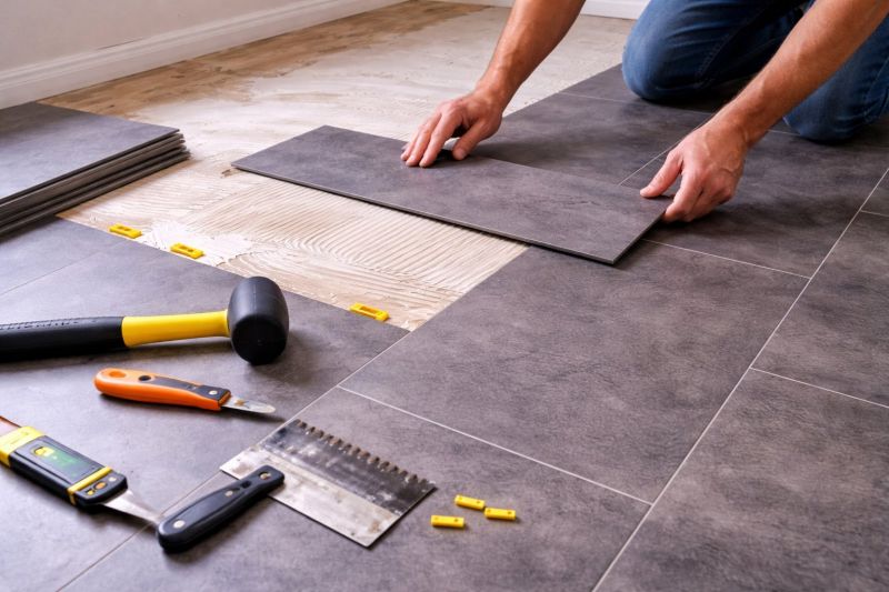 Luxury Vinyl Tile Installation in Avon, MA