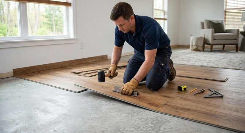 Luxury Vinyl Tile Installation in Blackstone, MA