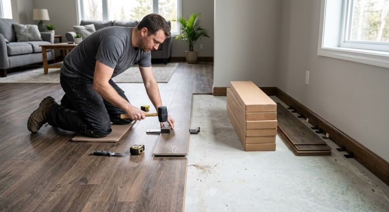 Lvt Flooring Installation in Bellingham, MA
