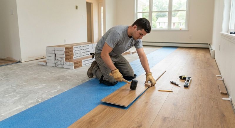 Lvt Flooring Installation in Halifax, MA