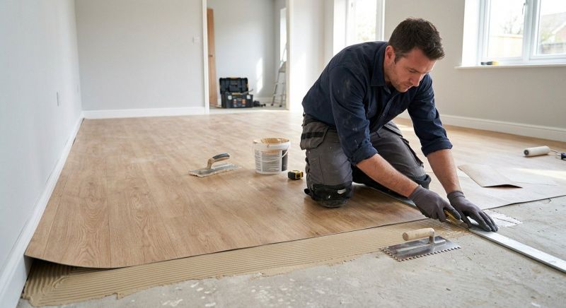 Sheet Flooring Installation in Bellingham, MA