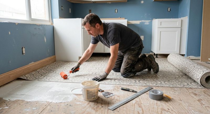 Sheet Vinyl Installation in Lynn, MA