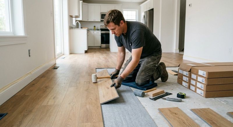 Vinyl Flooring Installation in Chelsea, MA