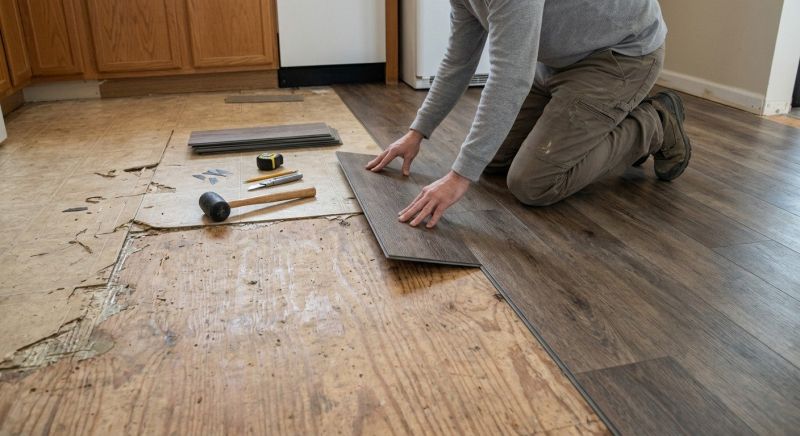 Vinyl Flooring Installation in Watertown, MA