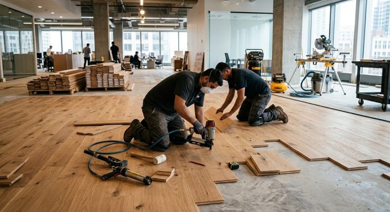 Commercial Hardwood Service in Melrose, MA