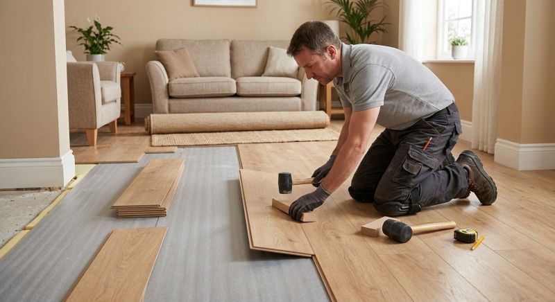 Laminate Floor Installation in Woburn, MA