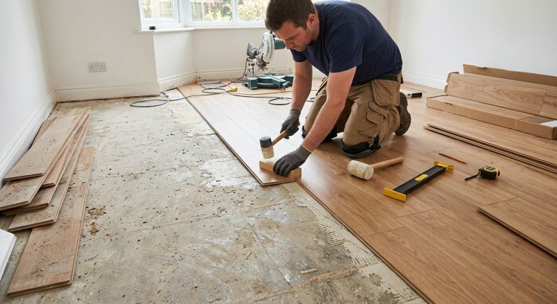 Laminate Floor Installation in Reading, MA