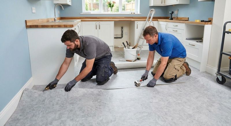 Linoleum Floor Installation in Taunton, MA